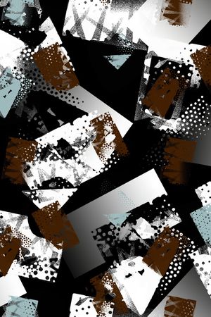 几何印花华亿平台图片