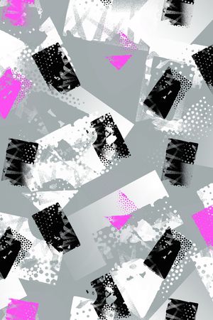 几何印花华亿平台图片