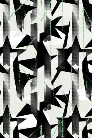 几何印花华亿平台图片