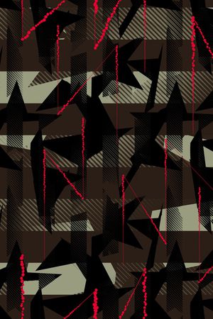 几何印花华亿平台图片