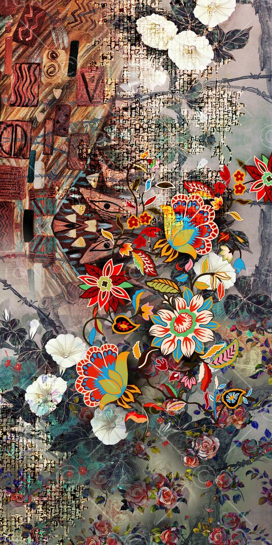 纹理印花华亿平台图片