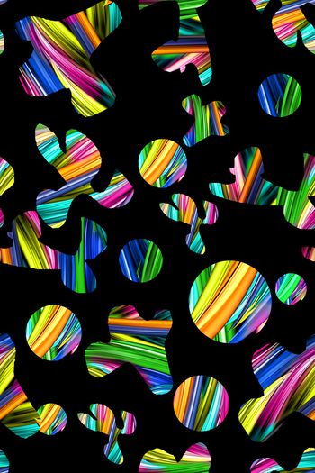 几何印花华亿平台图片