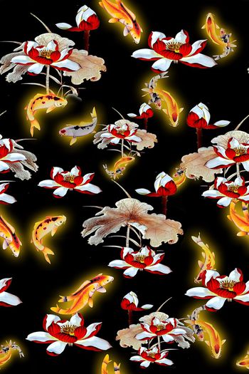 民族风印花华亿平台图片