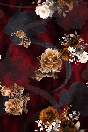 几何印花华亿平台图片