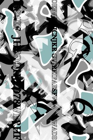 几何印花华亿平台图片