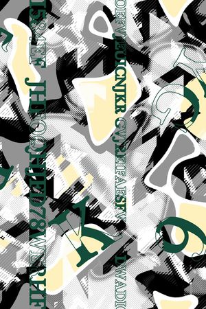 几何印花华亿平台图片