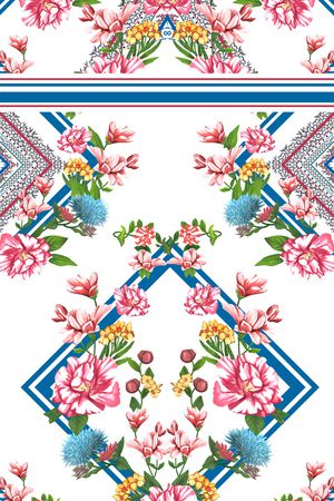 几何印花华亿平台图片