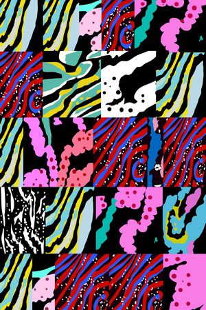 几何印花华亿平台图片