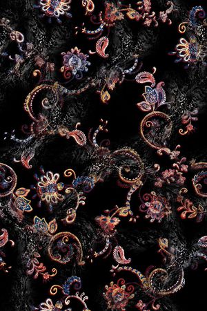 民族风印花华亿平台图片