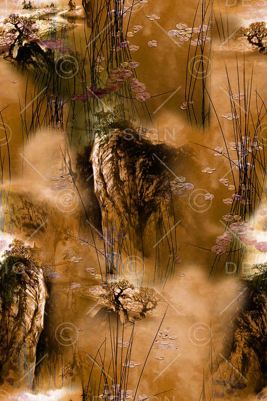 旗袍印花华亿平台图片