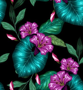 绿植树叶印花华亿平台图片