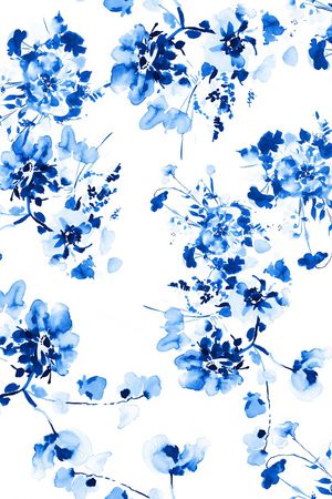 蔷薇花印花华亿平台图片