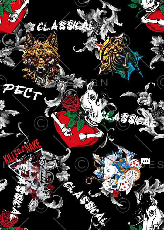 狼印花华亿平台图片