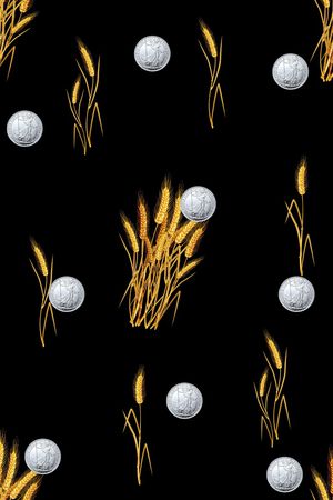 麦穗印花华亿平台图片