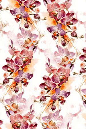 玫瑰花印花华亿平台图片