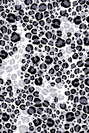 豹纹印花华亿平台图片