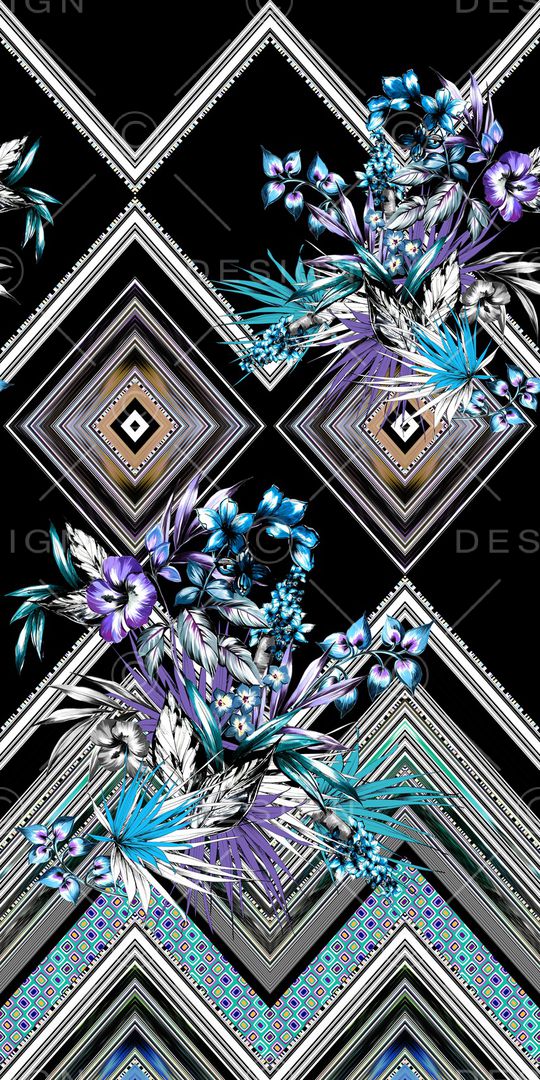 几何印花华亿平台图片