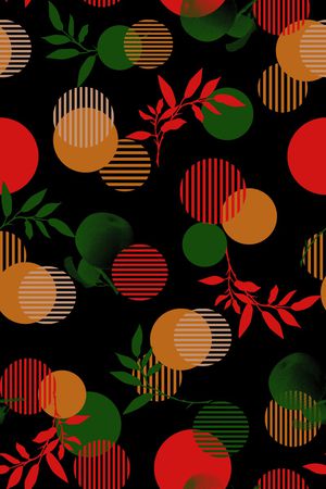 几何印花华亿平台图片