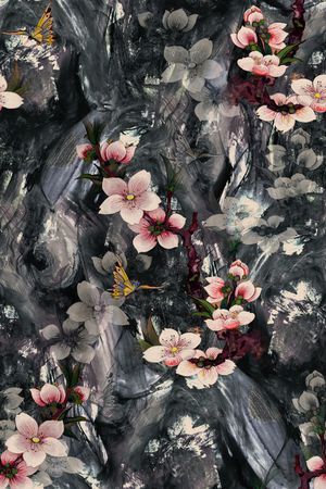 香云纱印花华亿平台图片