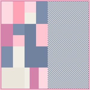 几何印花华亿平台图片