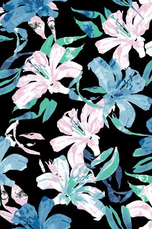 绿植树叶印花华亿平台图片