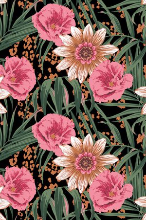 绿植树叶印花华亿平台图片