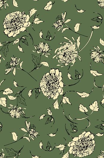 连衣裙印花华亿平台图片