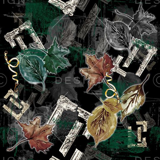 复古印花华亿平台图片