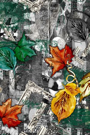 复古印花华亿平台图片