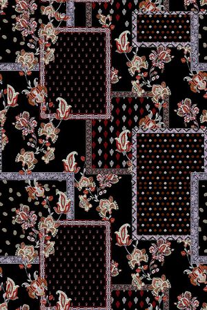 几何印花华亿平台图片