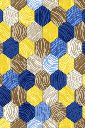 几何印花华亿平台图片