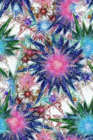 分形印花华亿平台图片