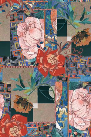 香云纱印花华亿平台图片