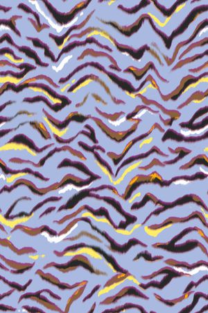 斑马纹印花华亿平台图片