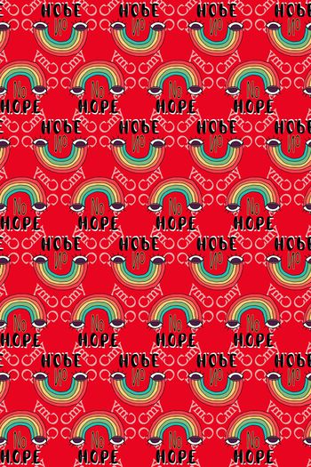 1364342-200919彩虹hope红色