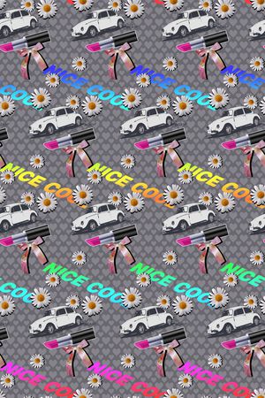 休闲印花华亿平台图片