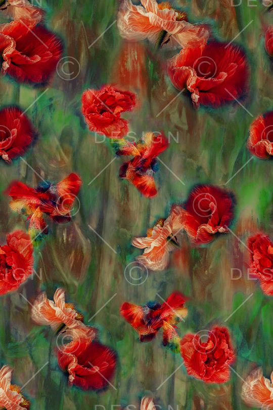 旗袍印花华亿平台图片