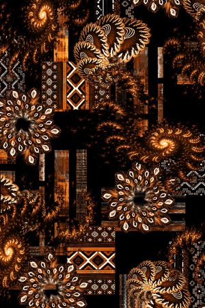 几何印花华亿平台图片