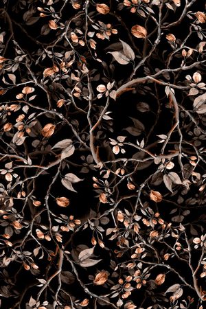 绿植树叶印花华亿平台图片