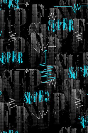 几何印花华亿平台图片