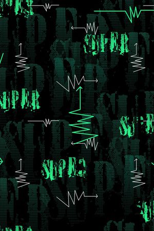 几何印花华亿平台图片