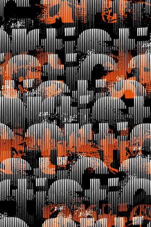 几何印花华亿平台图片