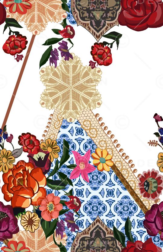 定位花印花华亿平台图片