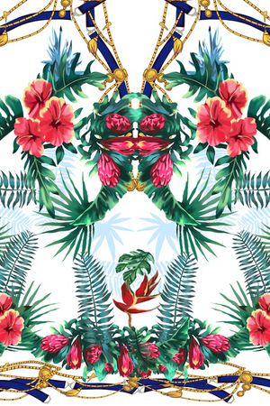 定位花印花华亿平台图片