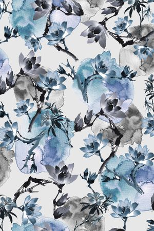 荷花印花华亿平台图片