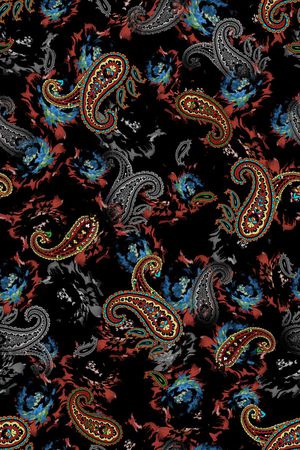 民族风印花华亿平台图片