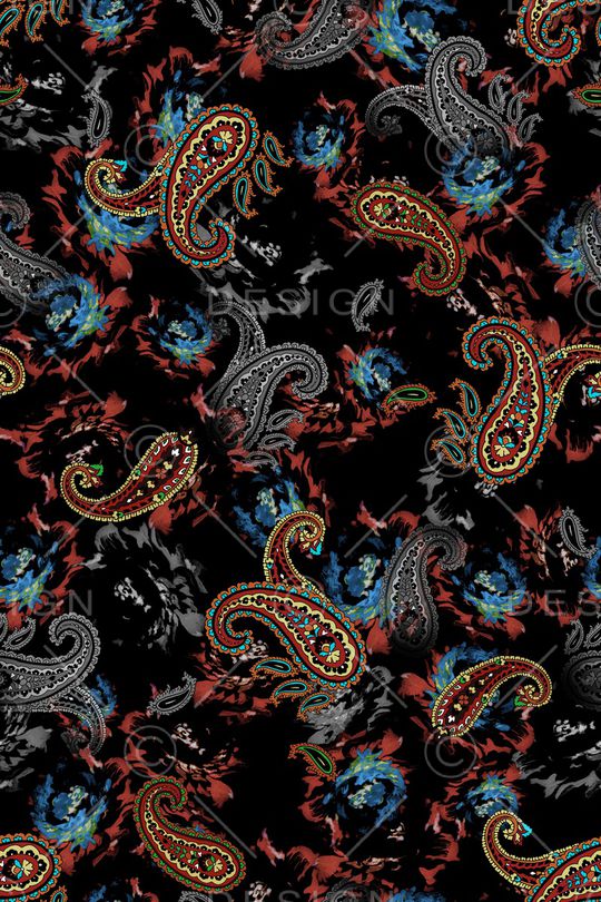 民族风印花华亿平台图片