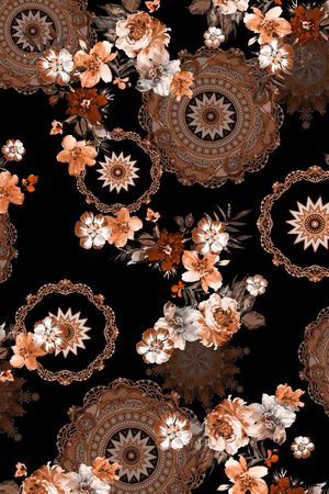 绿植树叶印花华亿平台图片