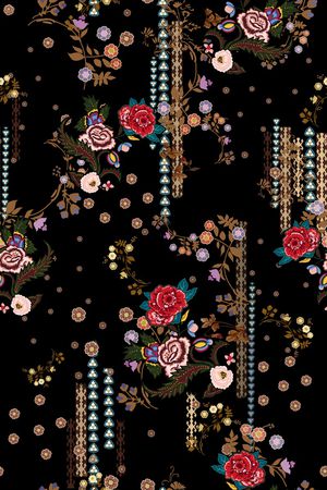 线条印花华亿平台图片