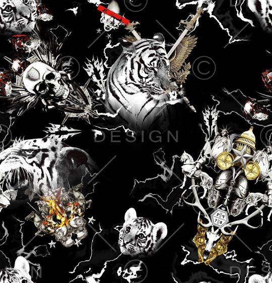 动物印花华亿平台图片